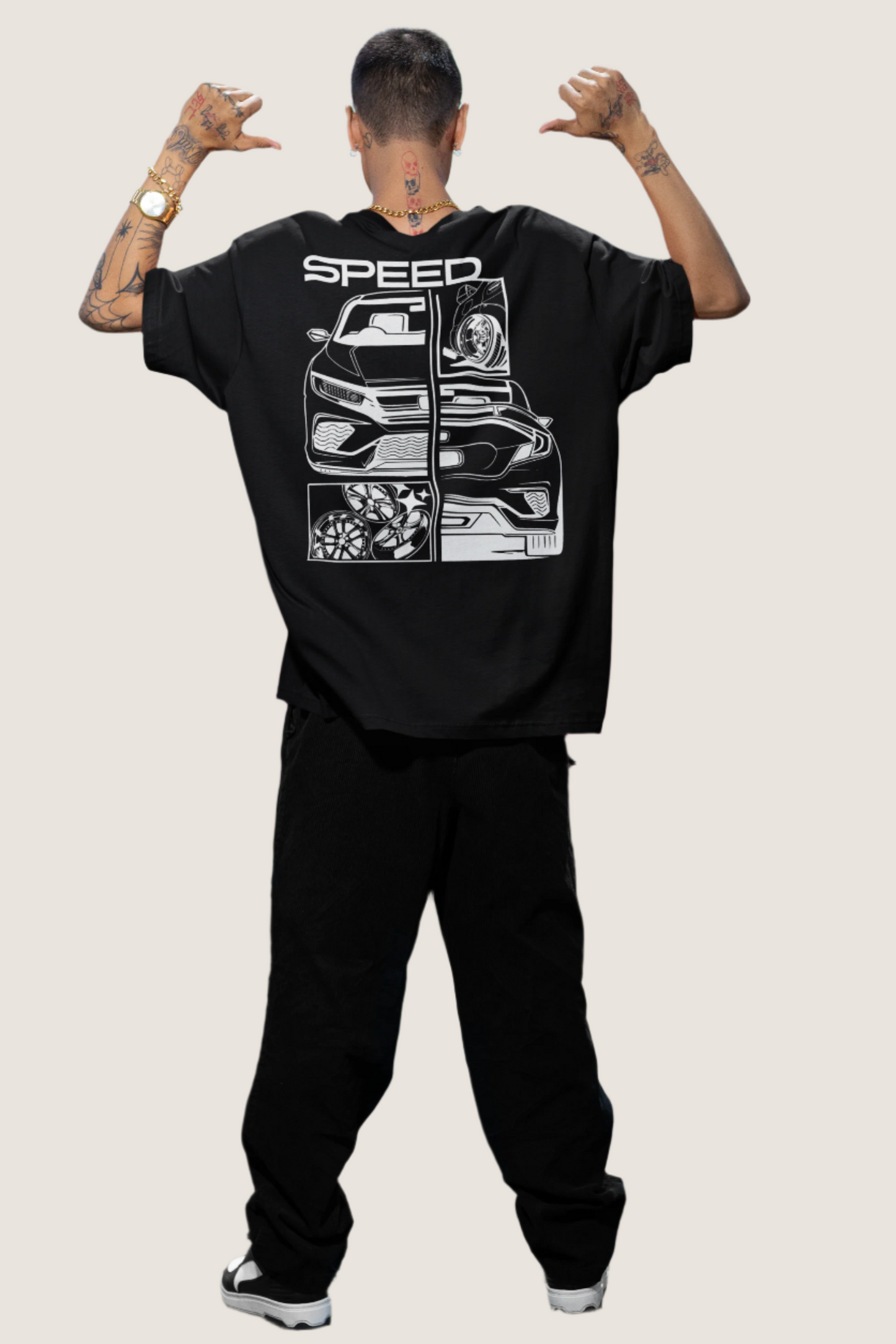 Authentic Graphic Printed T-shirt Oversized