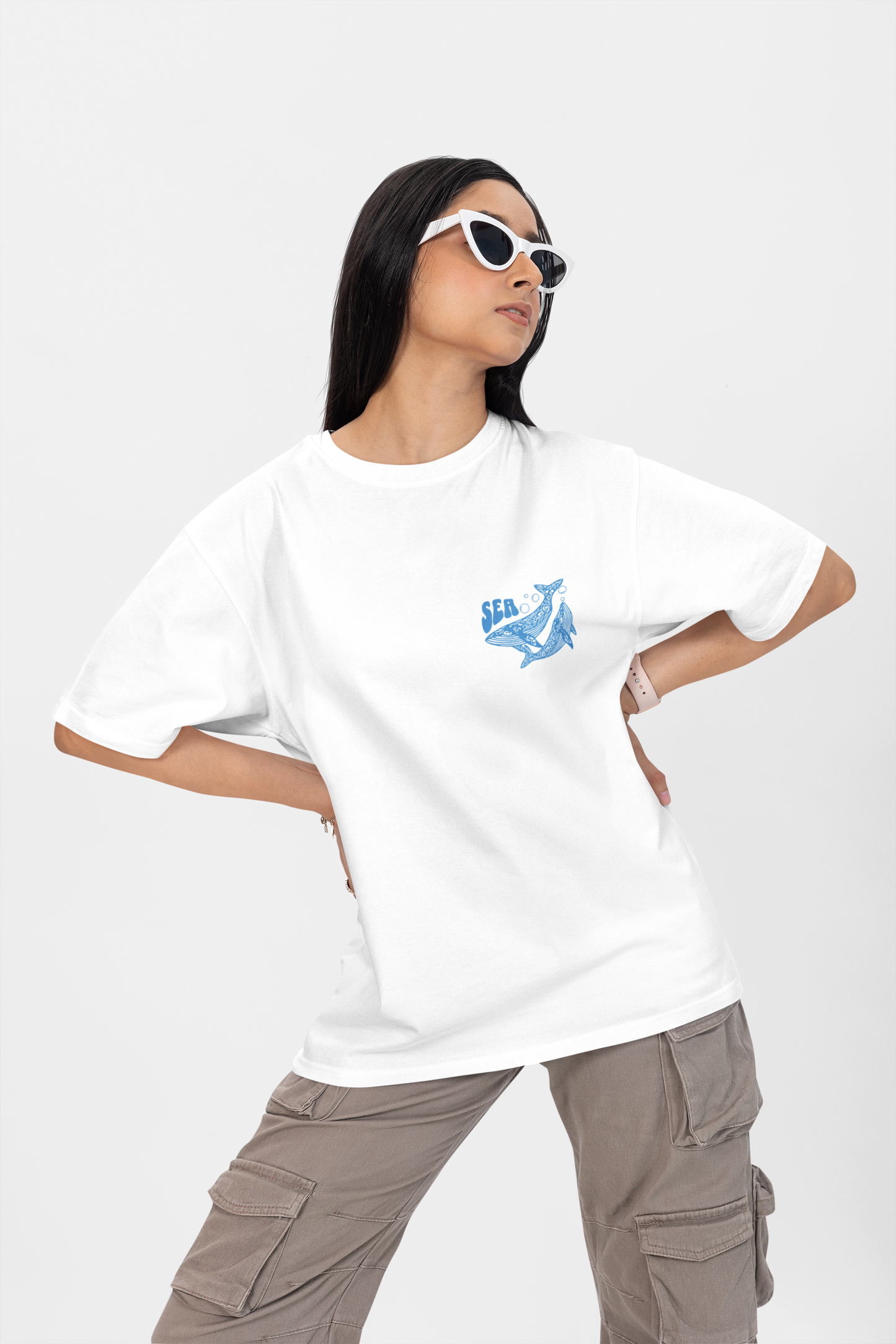 Sea You Soon Graphic Printed T-shirt Oversized