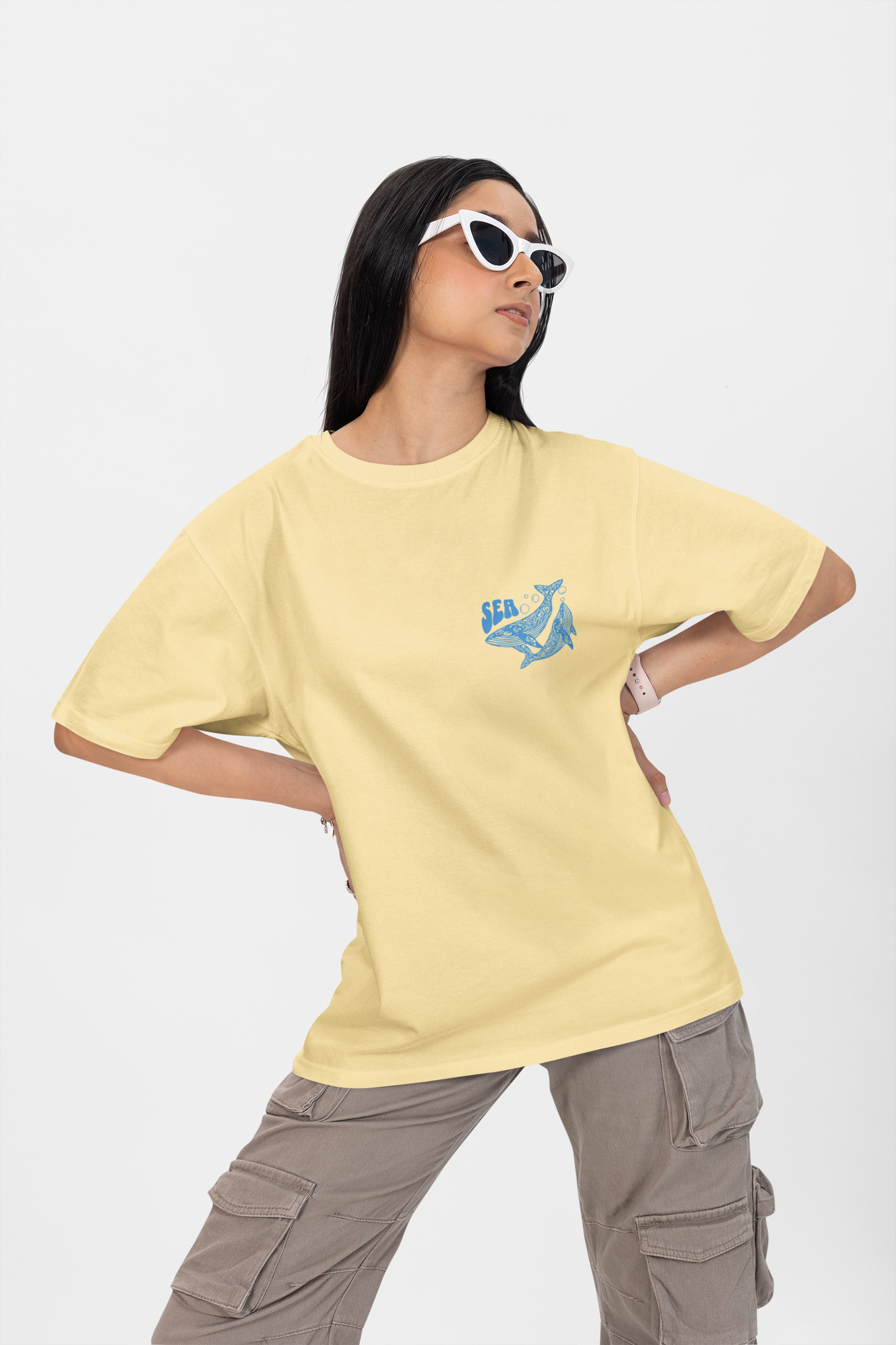 Sea You Soon Graphic Printed T-shirt Oversized