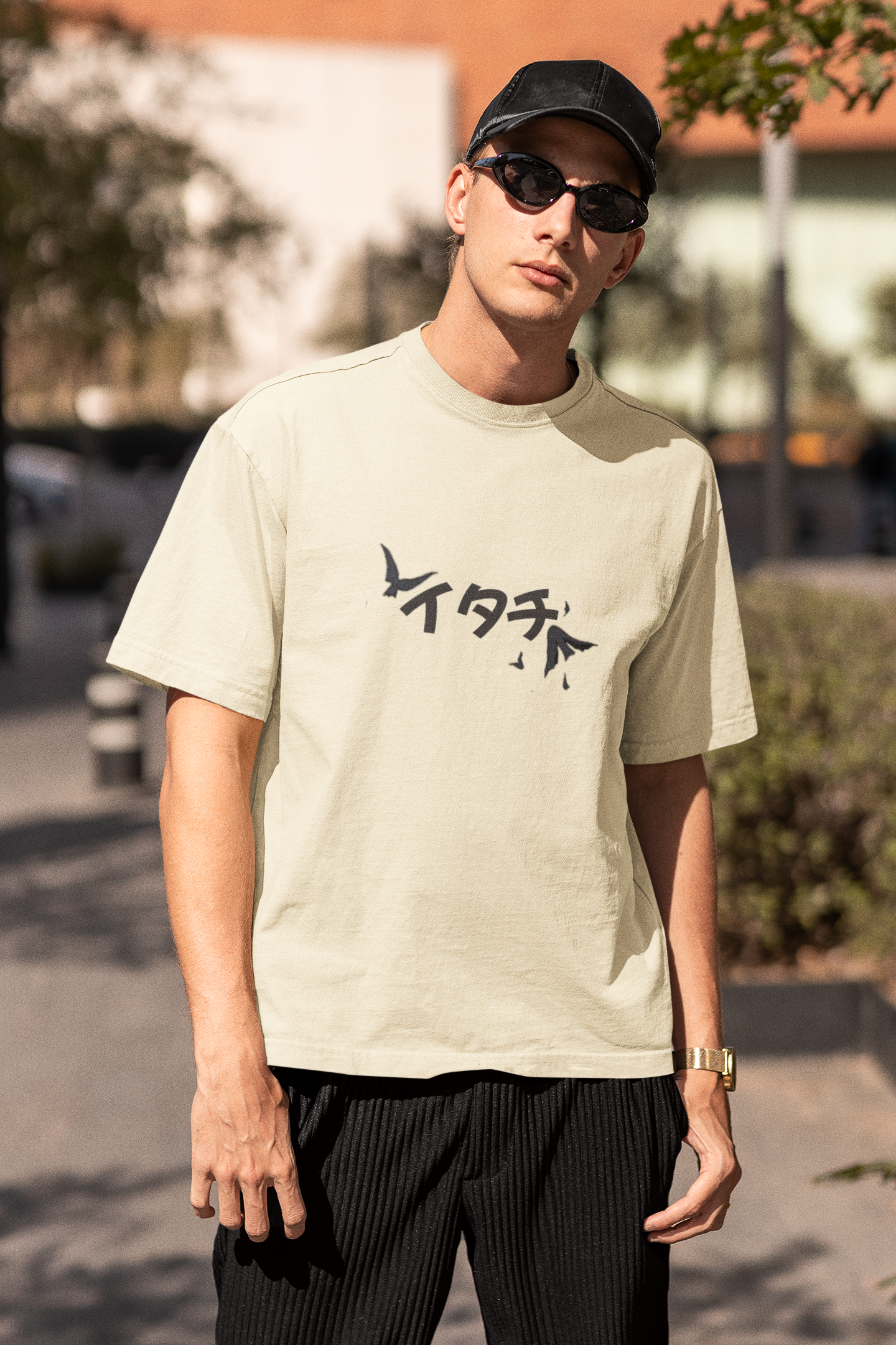 Kakashi Graphic Printed T-shirt Oversized