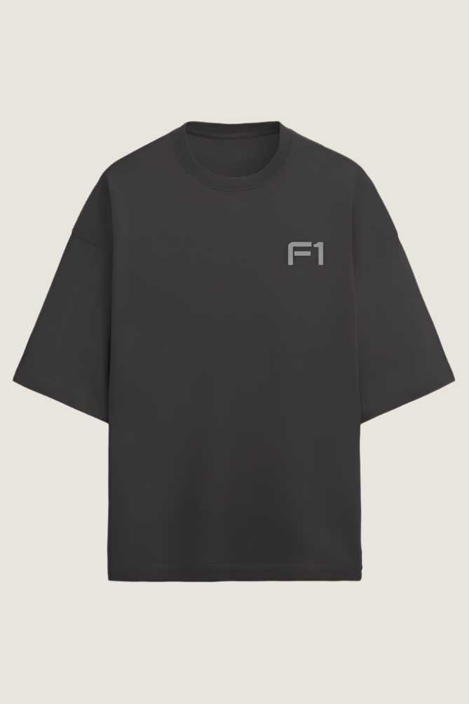 F1 Graphic Printed T-shirt Oversized