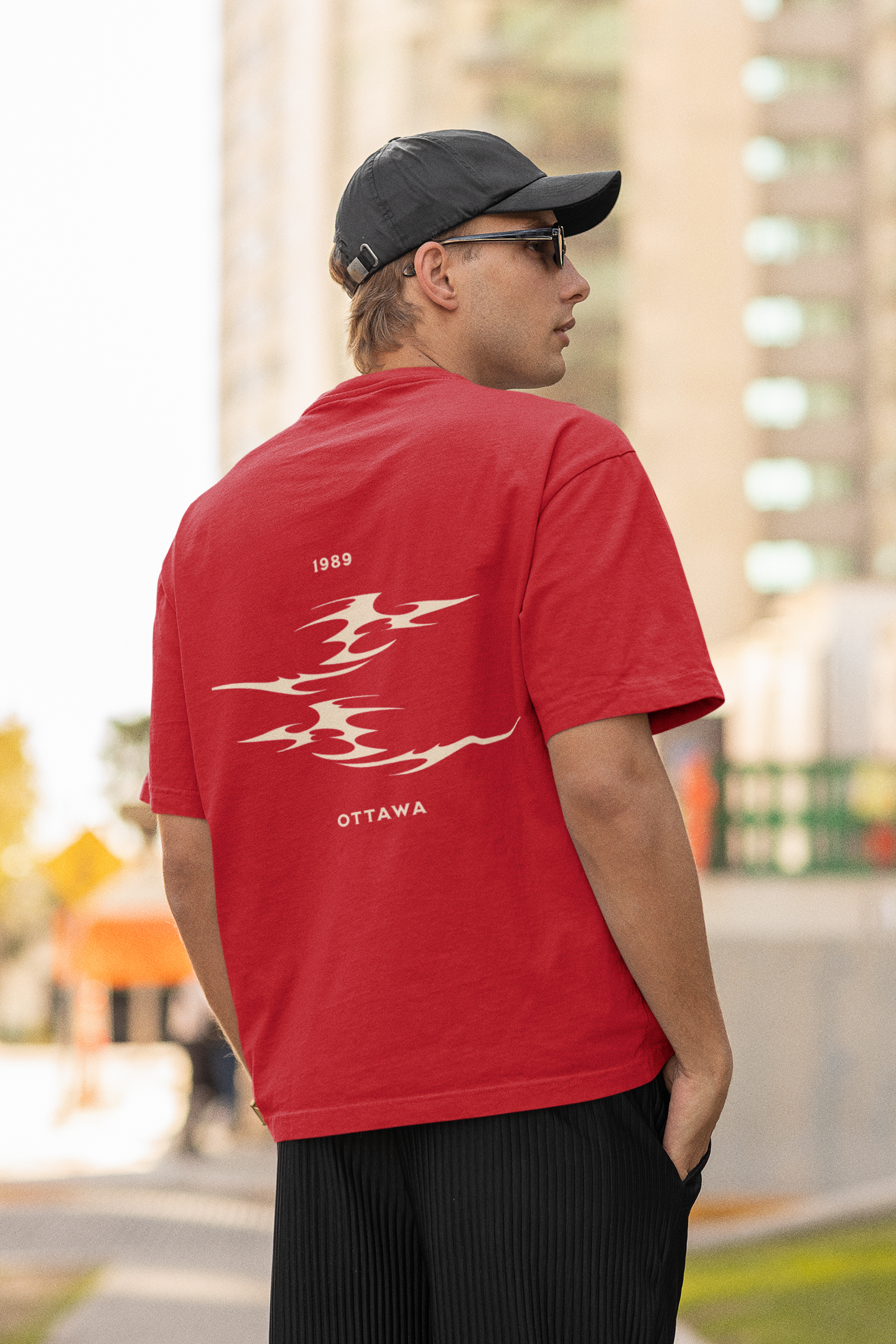 Ottawa Graphic Printed T-shirt Oversized