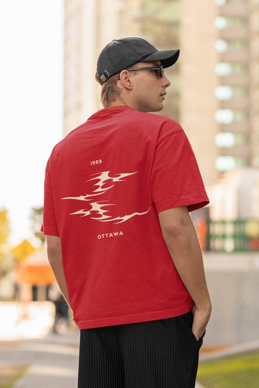 Ottawa Graphic Printed T-shirt Oversized
