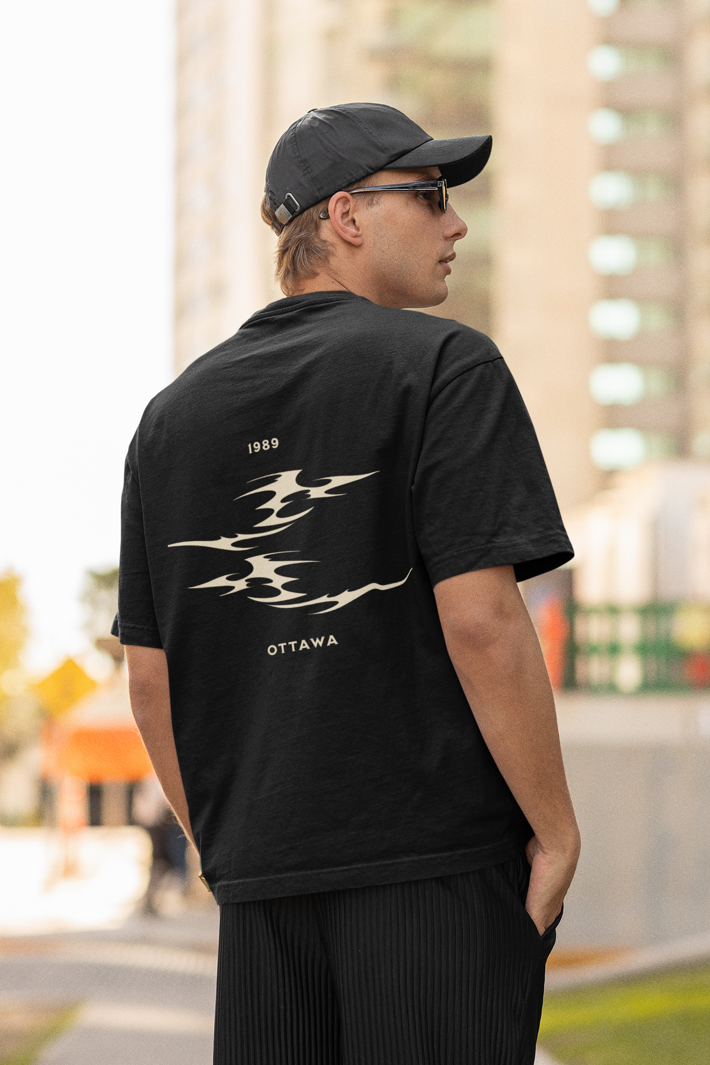 Ottawa Graphic Printed T-shirt Oversized