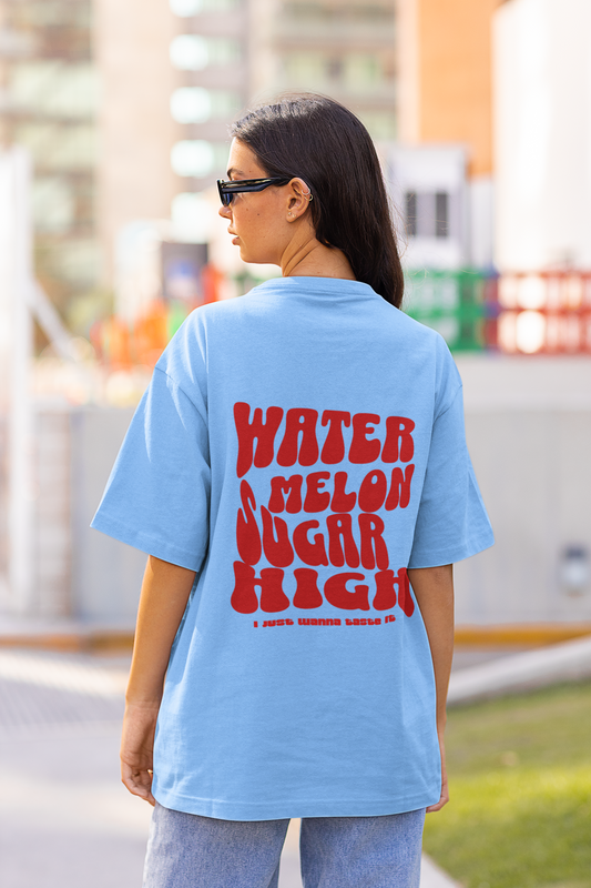 Watermelon Graphic Printed T-shirt Oversized