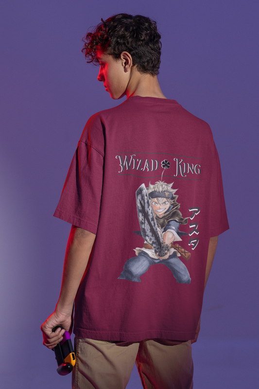 Wizard king Graphic Printed T-shirt Oversized