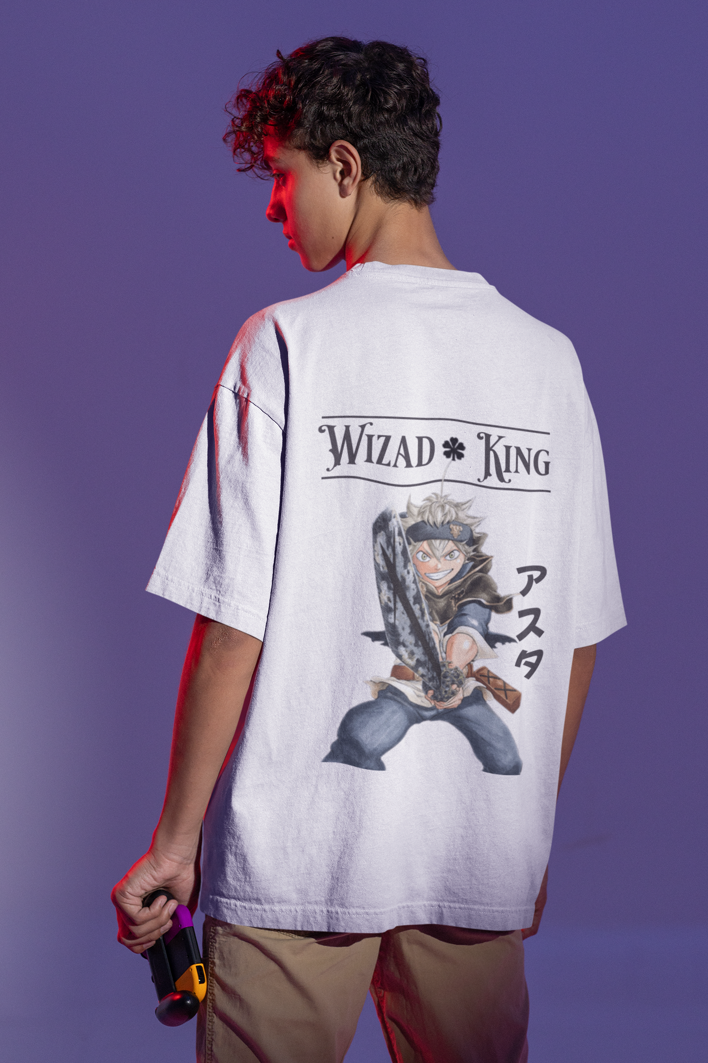 Wizard king Graphic Printed T-shirt Oversized