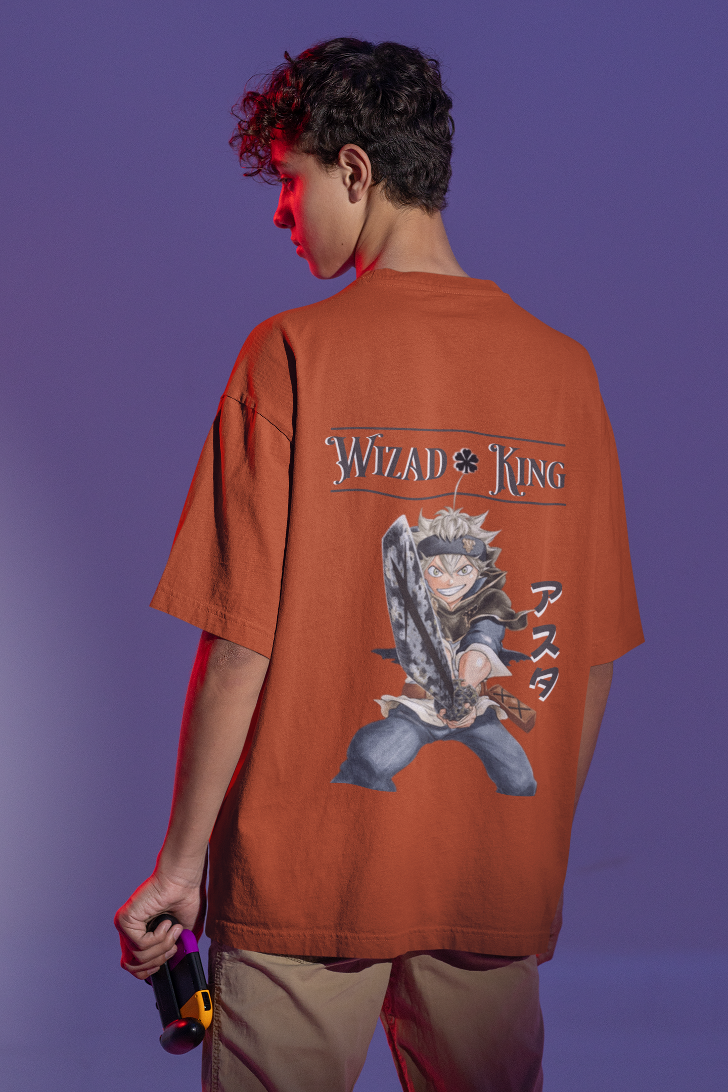 Wizard king Graphic Printed T-shirt Oversized