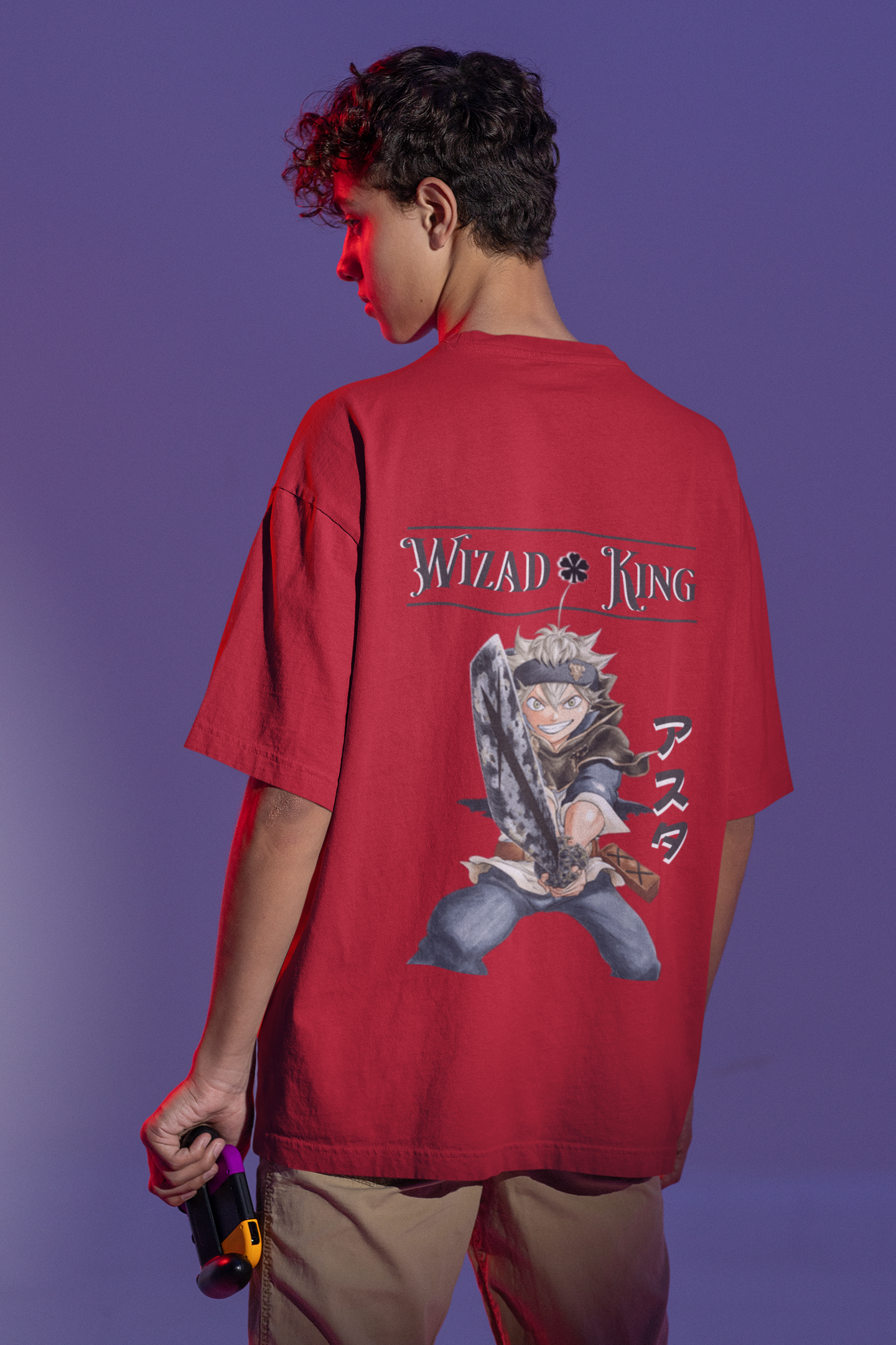Wizard king Graphic Printed T-shirt Oversized