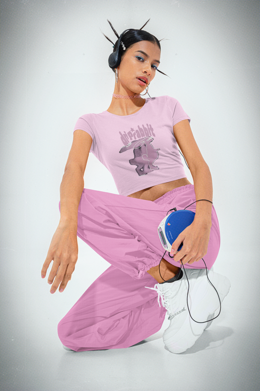 Drip Rabbit Crop Top