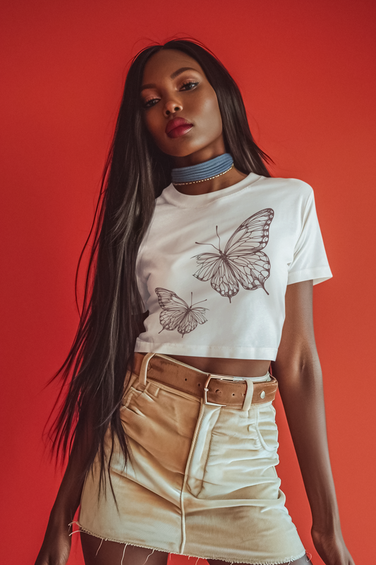 Butterfly Crop Top