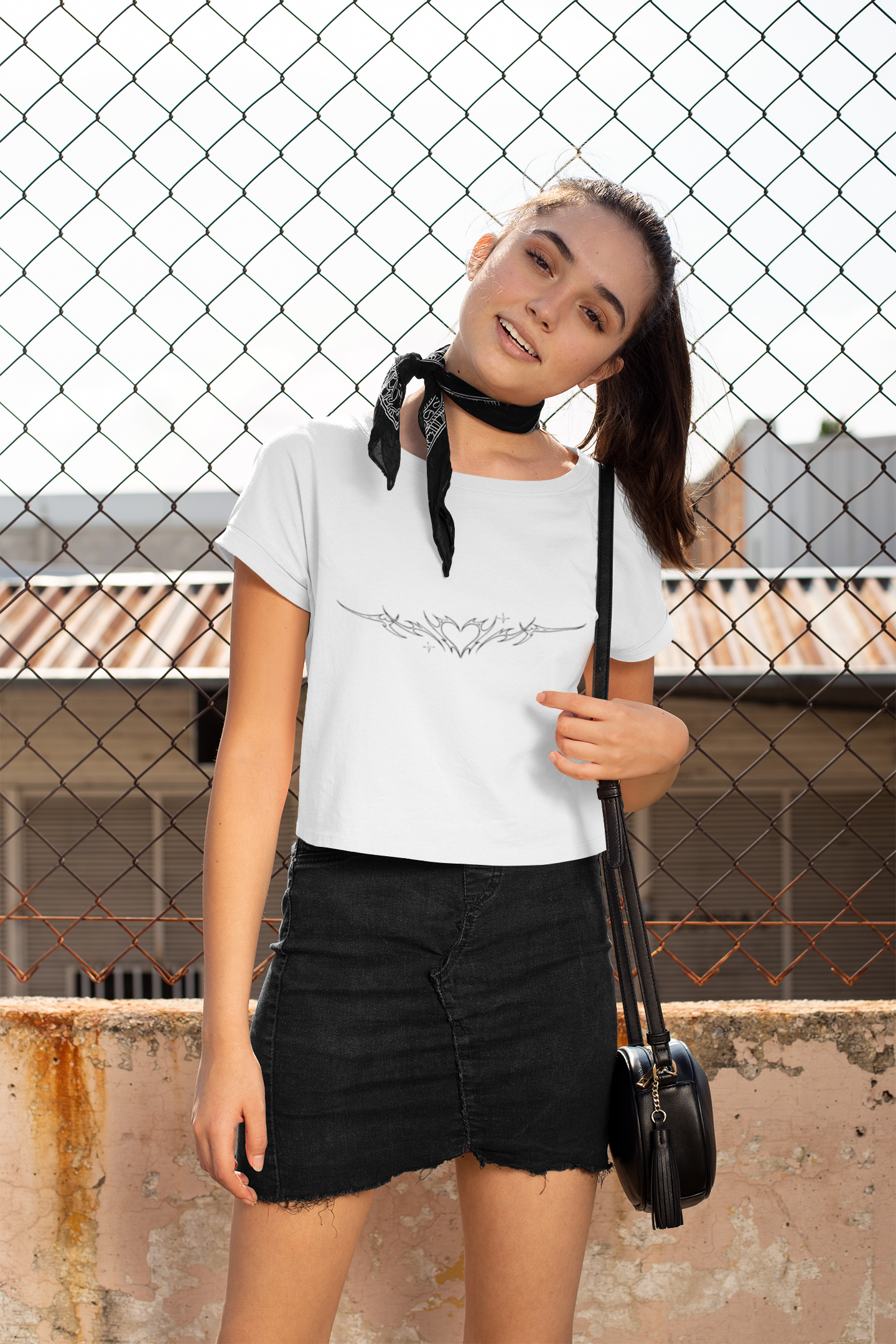 Hearts Crop Top