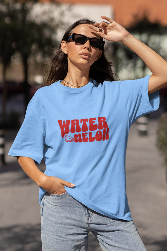 Watermelon Graphic Printed T-shirt Oversized