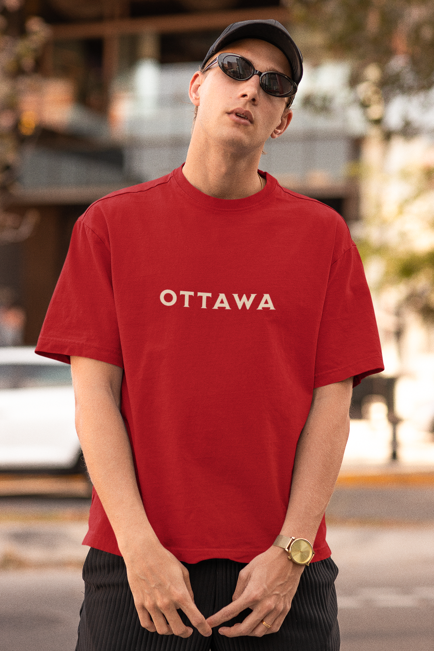 Ottawa Graphic Printed T-shirt Oversized