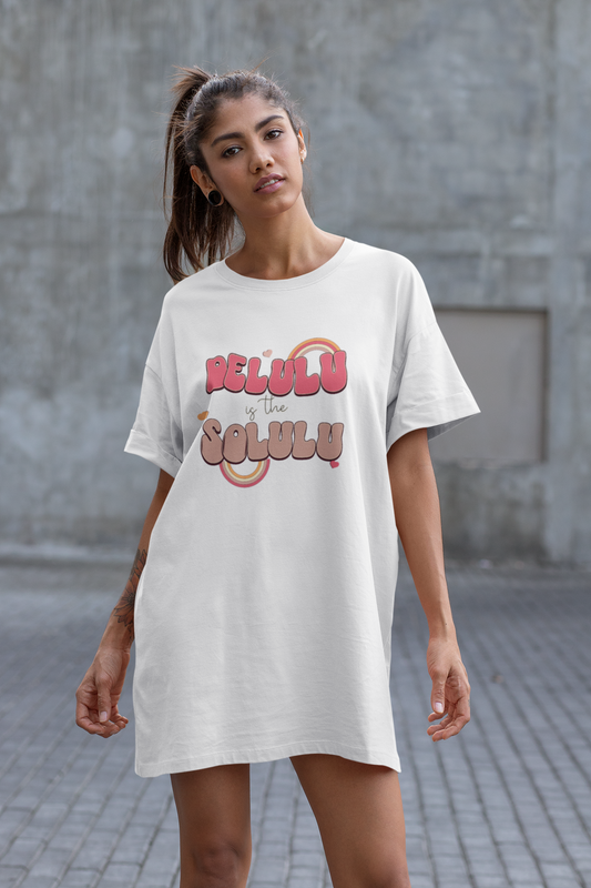 Delulu Solulu Tshirt Dress