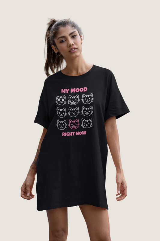 My Mood Printed T-Shirt Dress