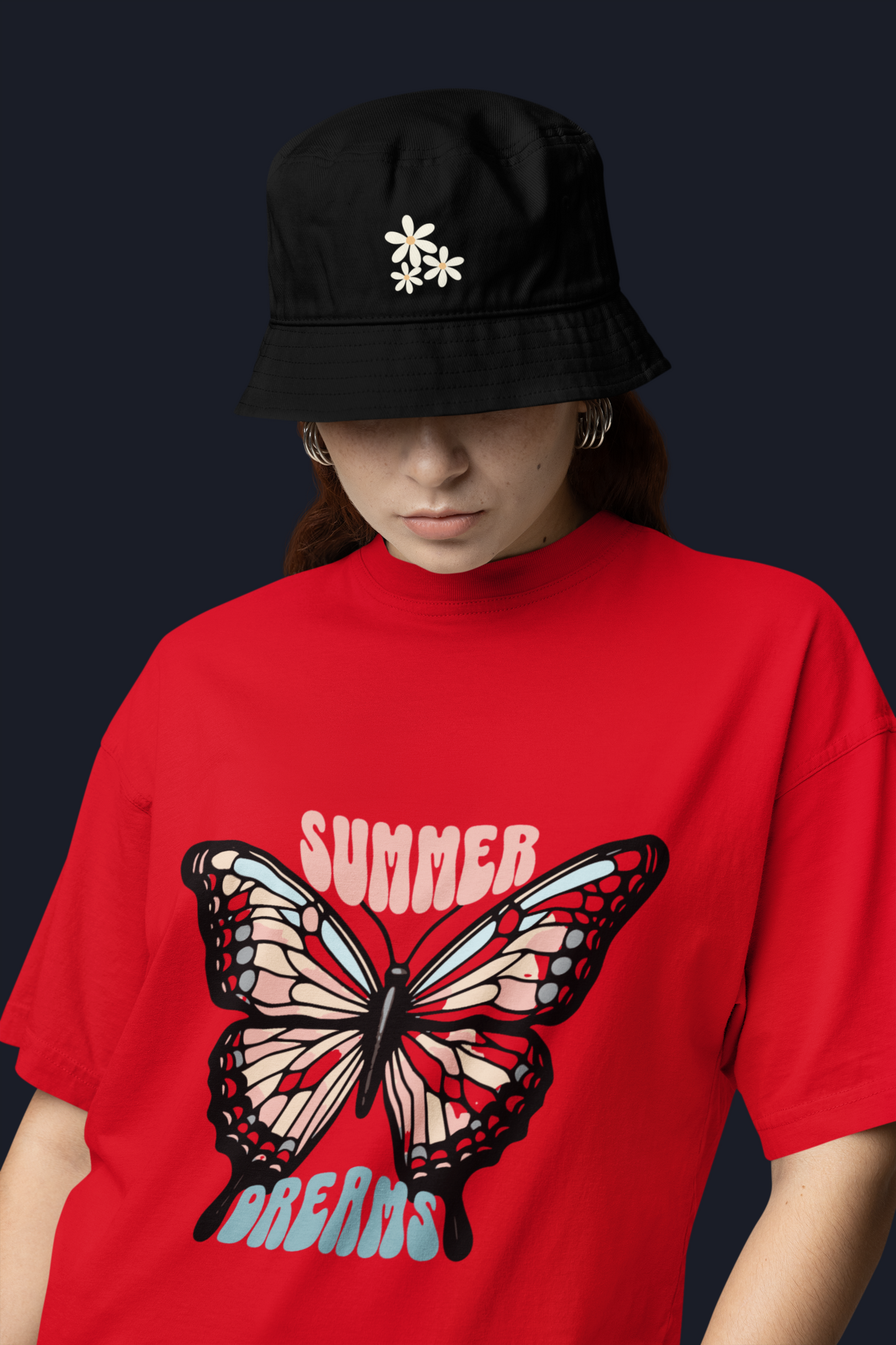 Summer Graphic Printed T-shirt Oversized
