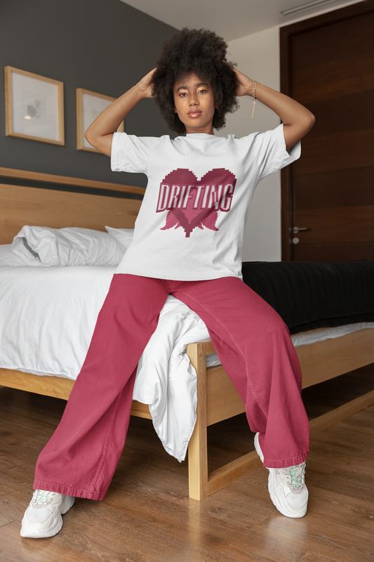 Drifting Graphic Printed T-shirt Oversized
