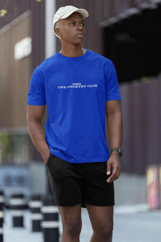 Country club Graphic Printed T-shirt Oversized