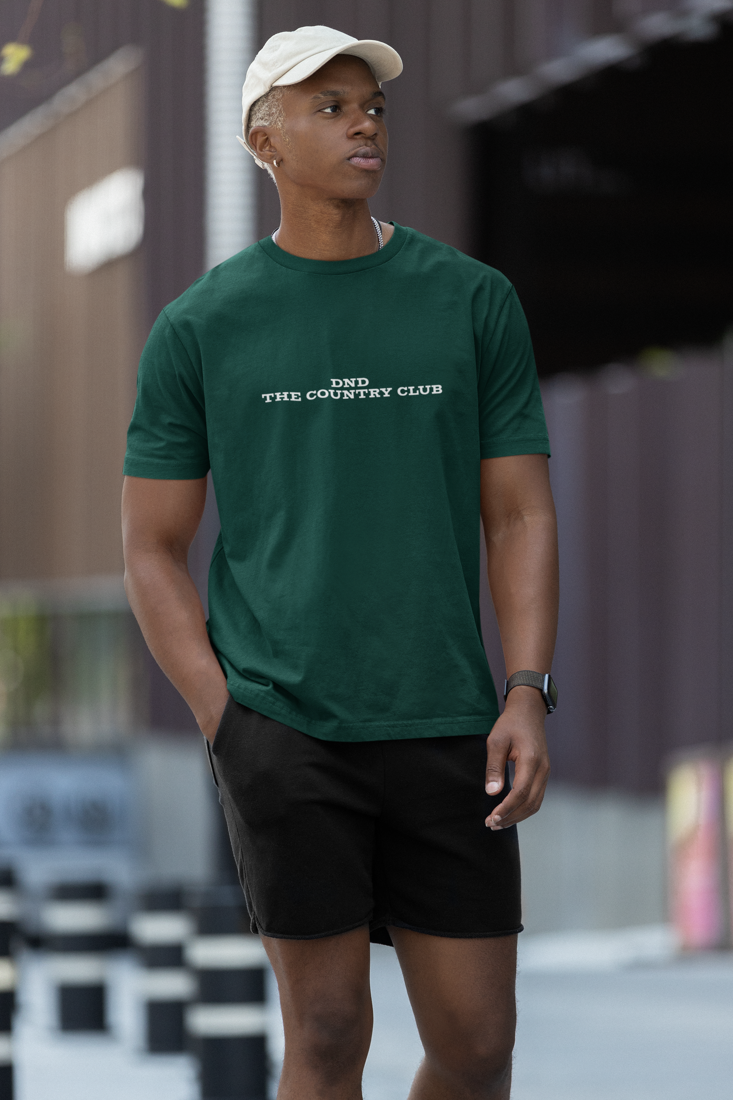 Country club Graphic Printed T-shirt Oversized