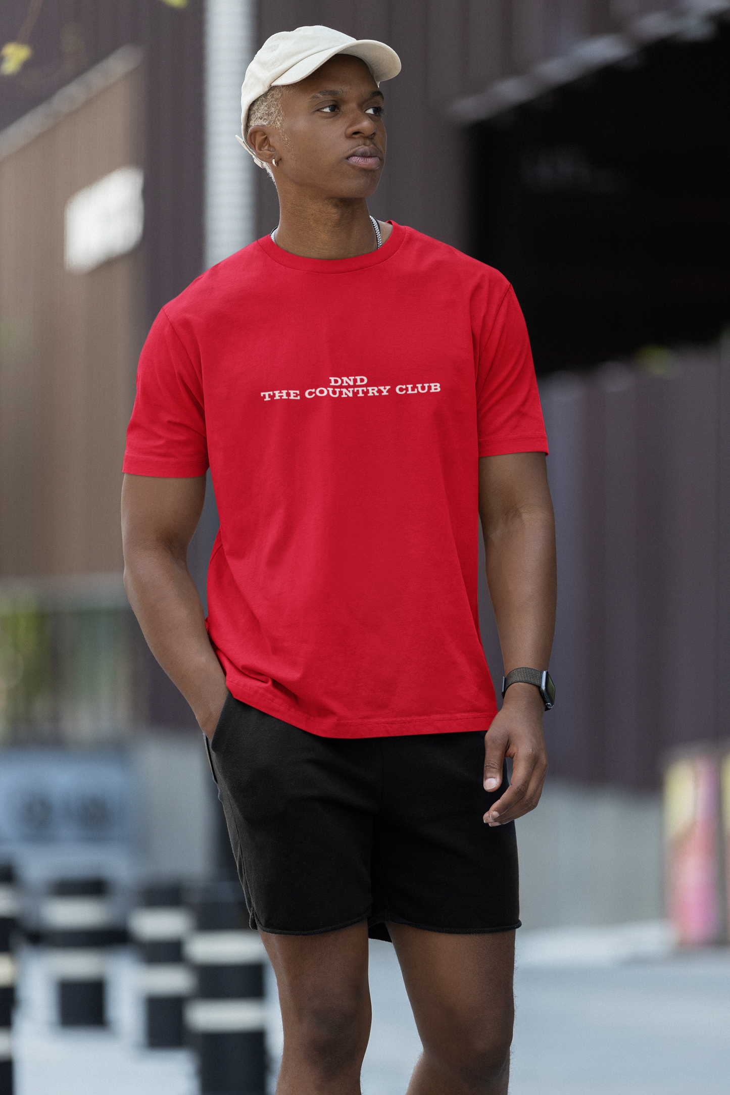 Country club Graphic Printed T-shirt Oversized