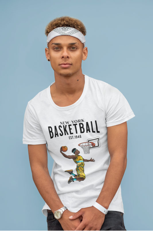 Basketball Printed T-Shirt