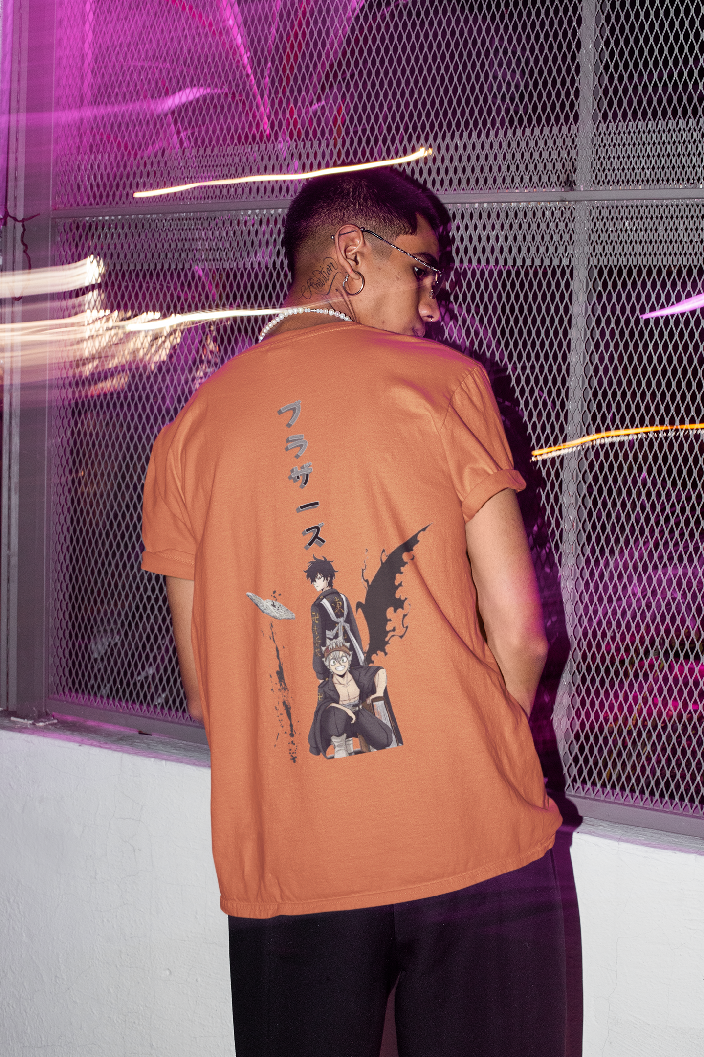 Asta and yuno Graphic Printed T-shirt Oversized