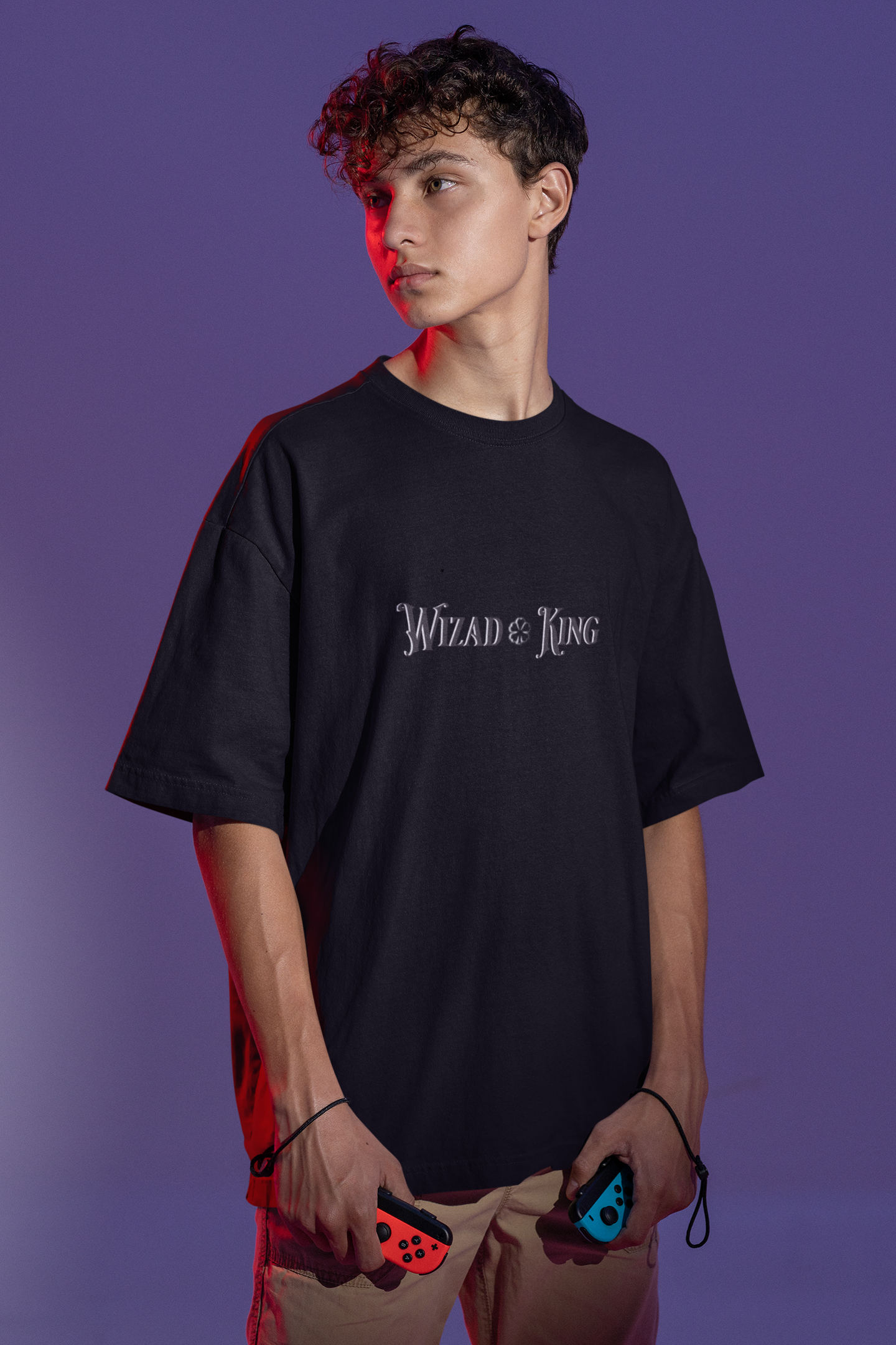 Wizard king Graphic Printed T-shirt Oversized