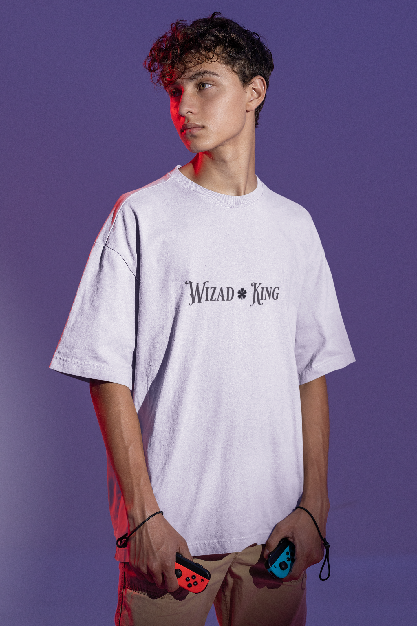 Wizard king Graphic Printed T-shirt Oversized
