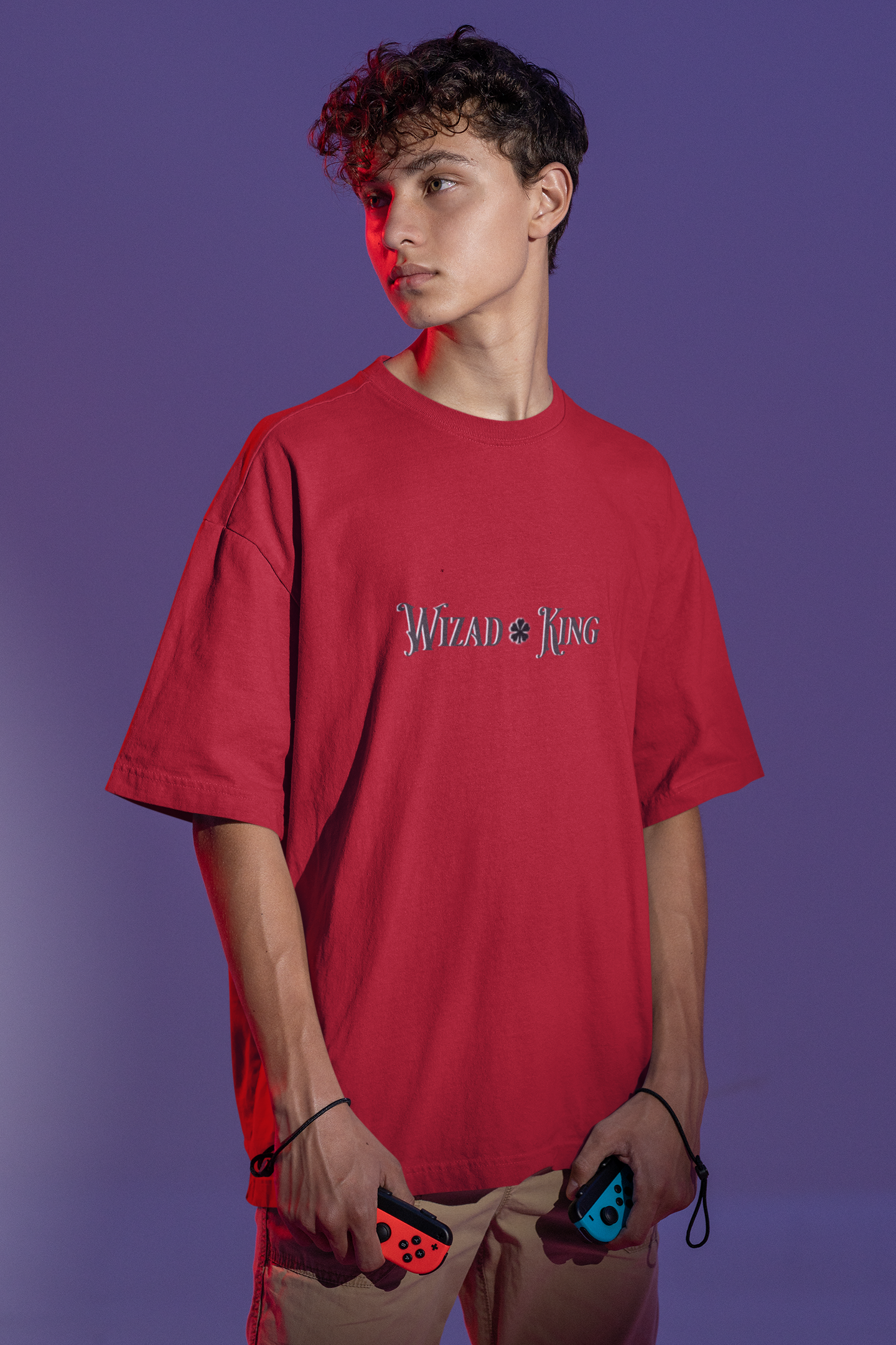 Wizard king Graphic Printed T-shirt Oversized