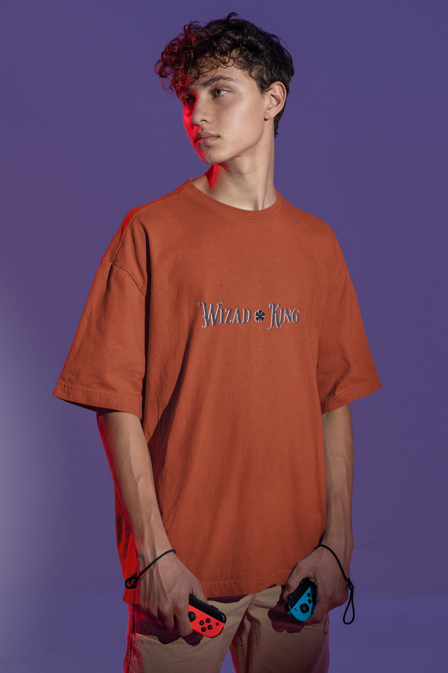Wizard king Graphic Printed T-shirt Oversized